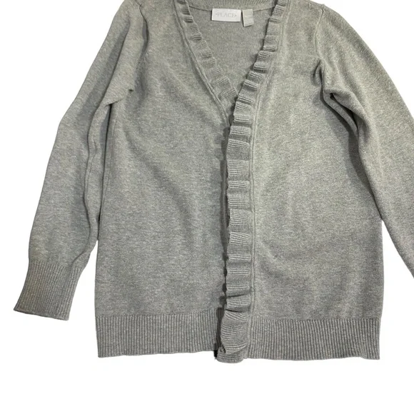 THE CHILDREN’S PLACE Cardigan Sweater Leggings Pants Set Size 10 Gray Navy Blue - Picture 14 of 16